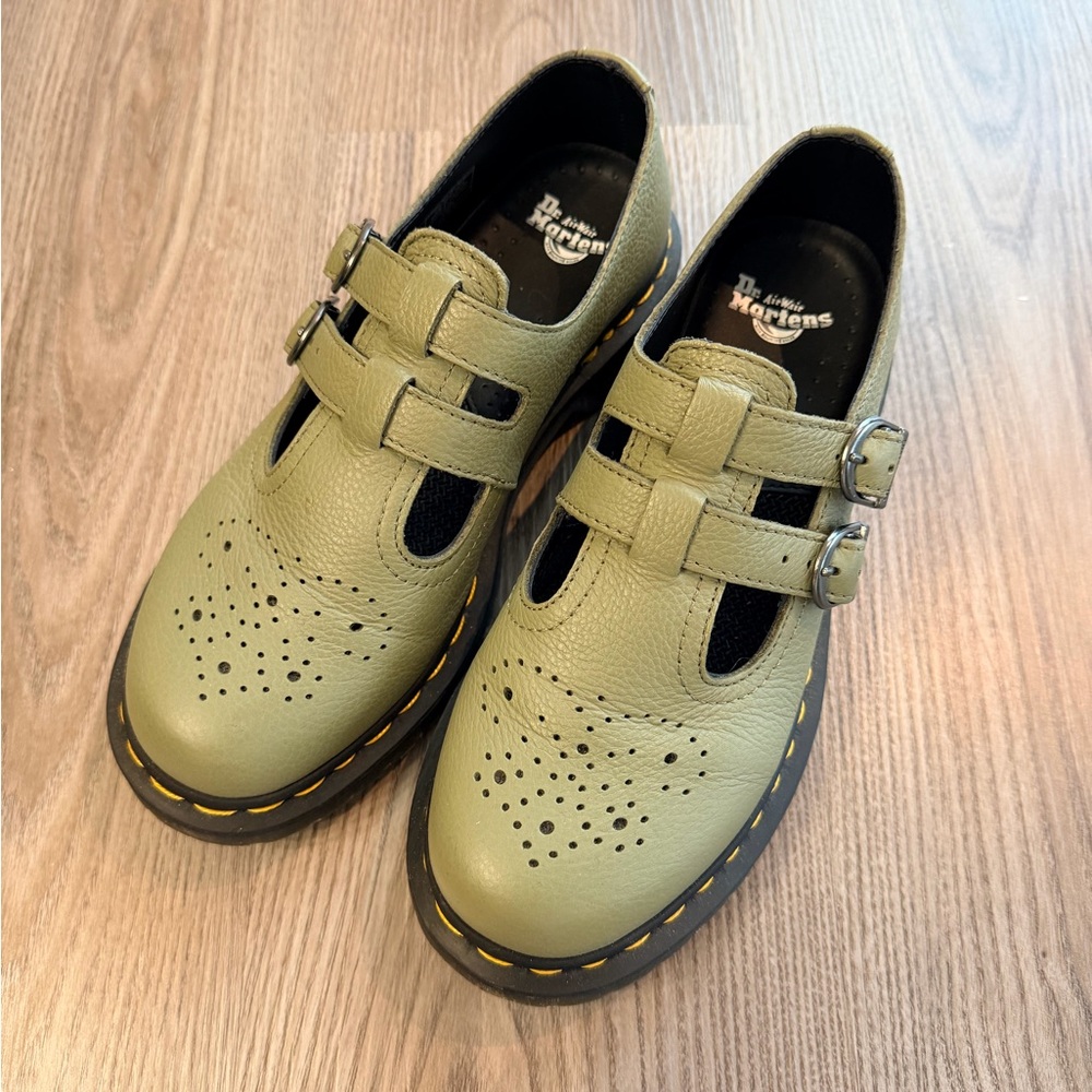 Dr. Martens 8065 Green Mary Jane - Women’s UK 5, US 7.5-8